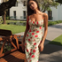 Sling Slim Fit Mid-length Dress