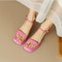 Square Toe Chic Chunky Heels