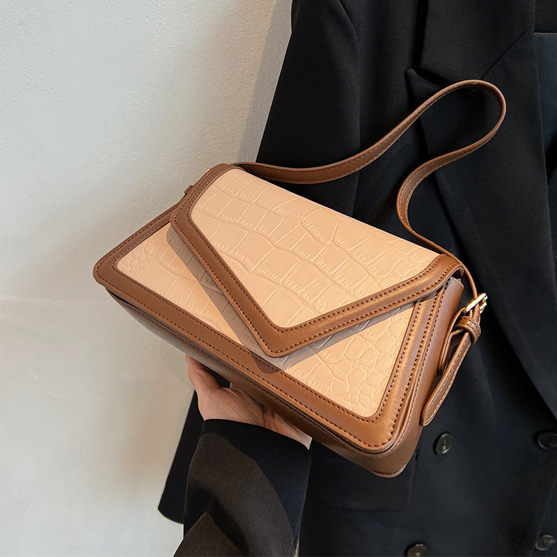 Stone Pattern Square Bag - JEXIE