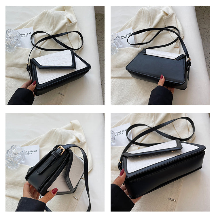 Stone Pattern Square Bag - JEXIE