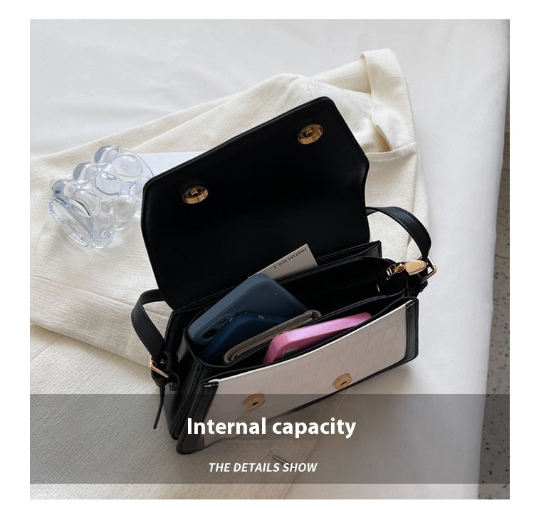 Stone Pattern Square Bag - JEXIE