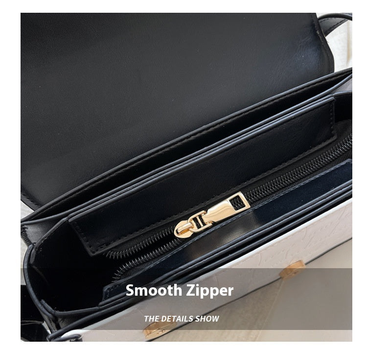 Stone Pattern Square Bag - JEXIE