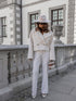 Suit Collar Wool Small Coat