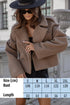 Suit Collar Wool Small Coat