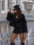 Suit Collar Wool Small Coat