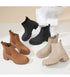 Thick Bottom Suede Martens Boots