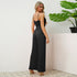V-neck Loose Pleated Jumpsuit