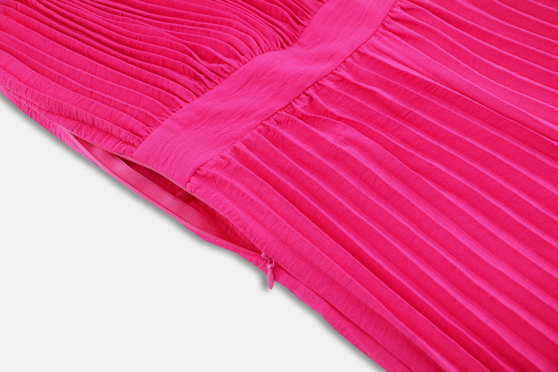 V-neck Loose Pleated Jumpsuit