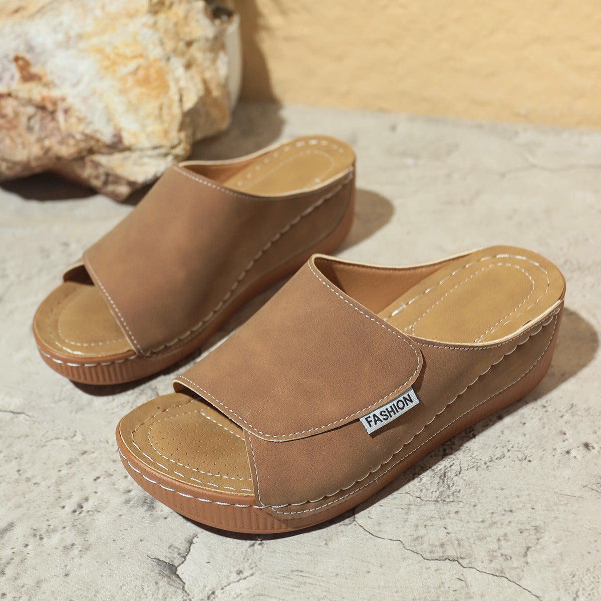 Wedges Roman Fashion Slippers Sandals