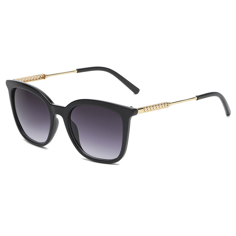 Metal Hollow Chic Sunglasses