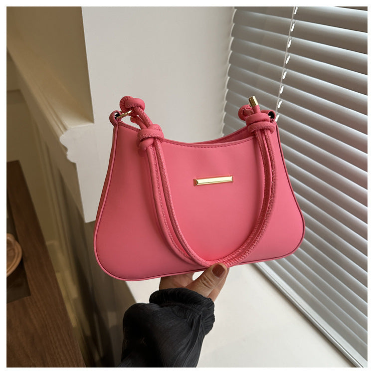 Top Handle Sides Knots Small Bag