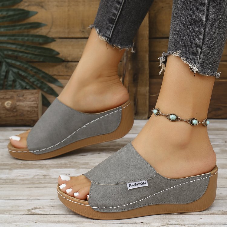 Wedges Roman Fashion Slippers Sandals