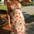 Sling Slim Fit Mid-length Dress