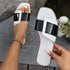 Square Toes Slippers Flat Sandals