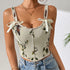 Floral Vintage Corset Style Vest