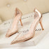 Transparent Rhinestone Clear Shoes