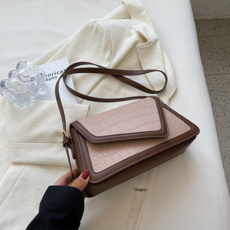 Stone Pattern Square Bag - JEXIE