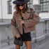 Suit Collar Wool Small Coat