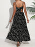 Bohemian Back Tie-Wrap Dress - JEXIE