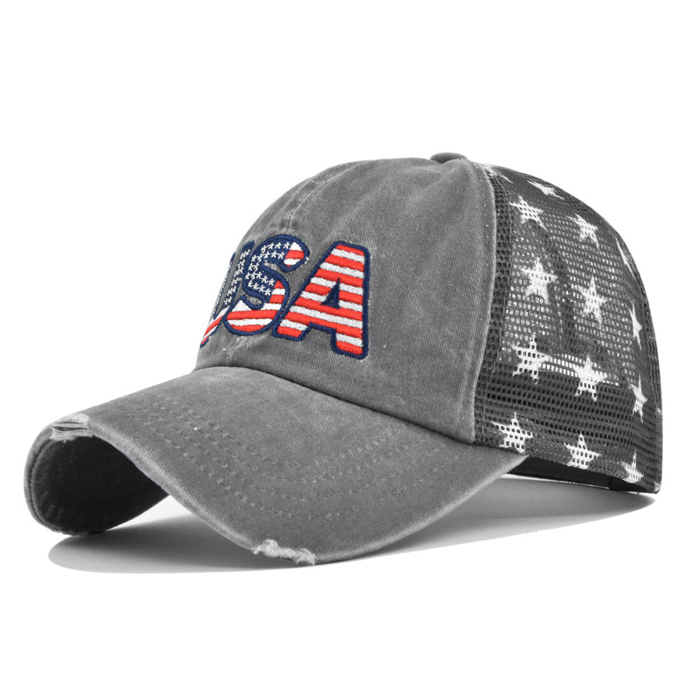 USA Embroidered Baseball Hat