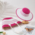 Straw Hat and Bag Two-pieces Set