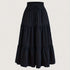 High-Waist Knot Plus Size Skirt