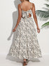 Bohemian Back Tie-Wrap Dress - JEXIE