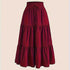 High-Waist Knot Plus Size Skirt