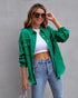Pocketed Ripped Shirt Jacket - JEXIE