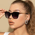 Metal Hollow Chic Sunglasses