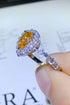 Carat Moissanite Teardrop Ring - JEXIE