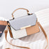 Block Color Top Handle Bag - JEXIE